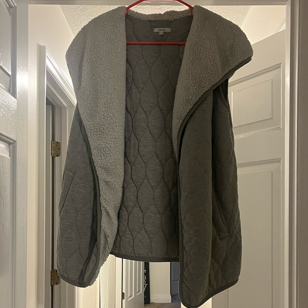 Maurices Gray Quilted Women's Sweater Vest *Final Price* - LAST CHANCE SALE